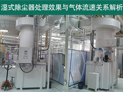 湿式除尘器的处理效果是否受到气体流速的影响？